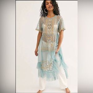 Free People Sabrina Maxi Top